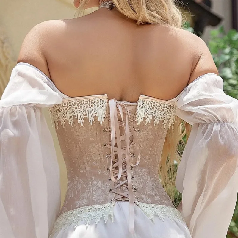 Vue 7 — Corset Steampunk Femme Renaissance