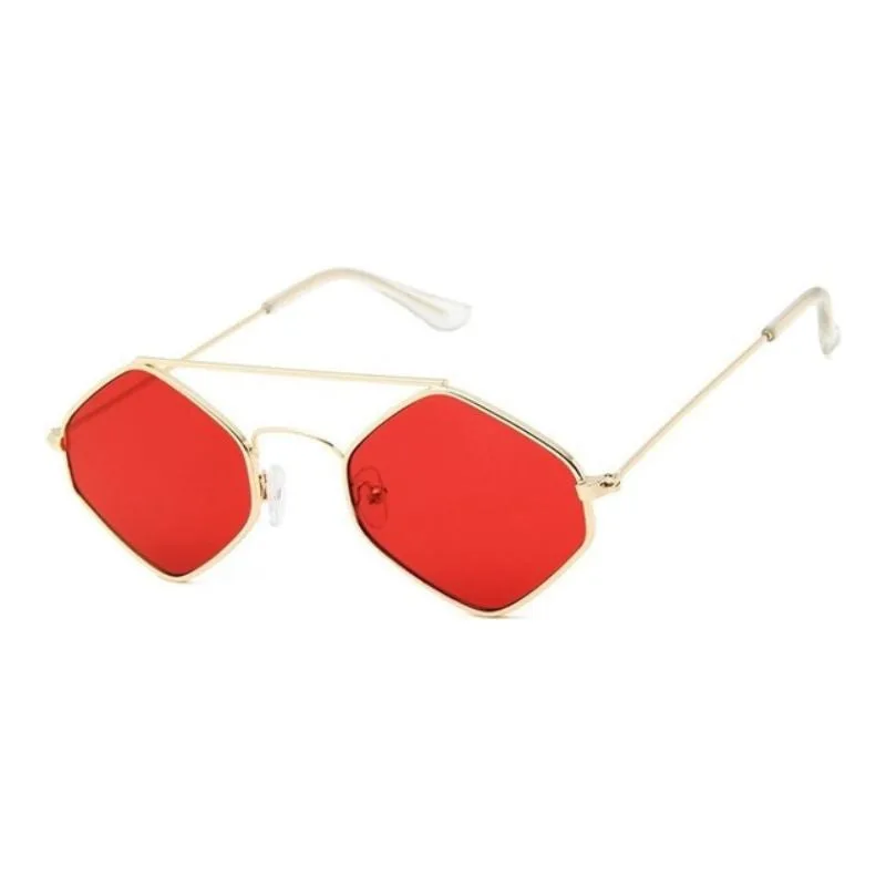 Vue 6 — Lunettes de Soleil Hexagonales Femme