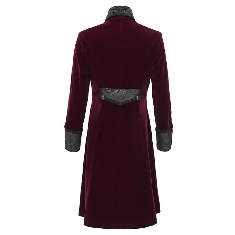 Vue 9 — Manteau Steampunk Redingote Homme