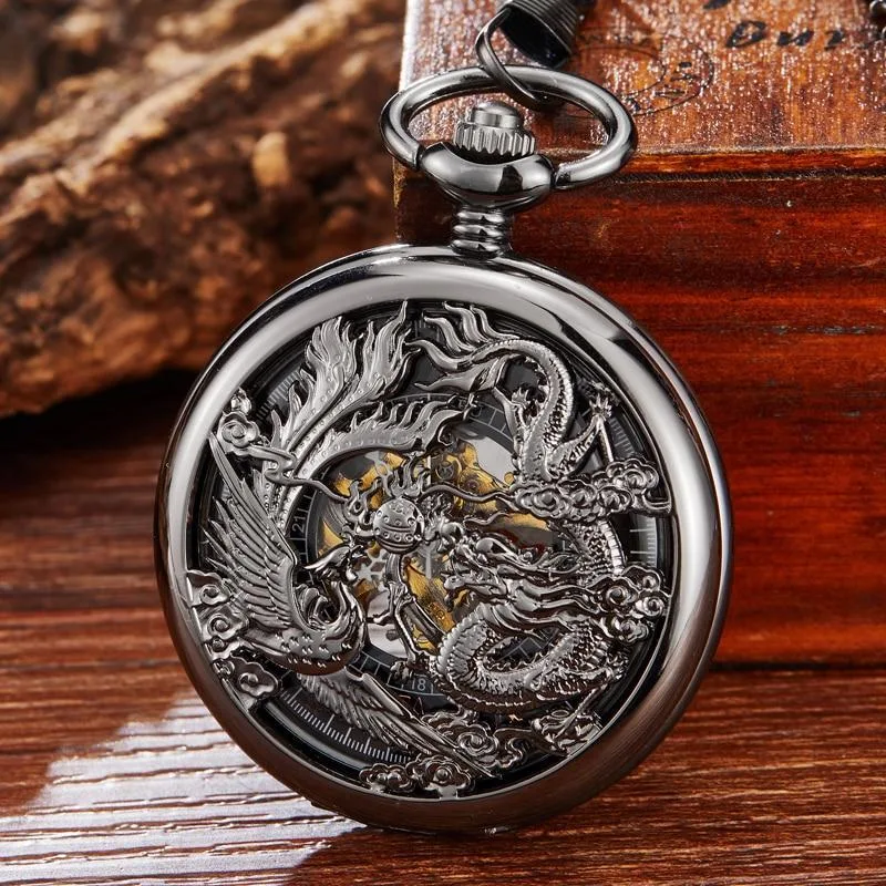 Montre à Gousset Steampunk Dragon