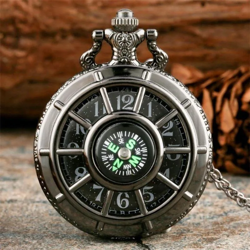 Vue 3 — Boussole Gousset Steampunk
