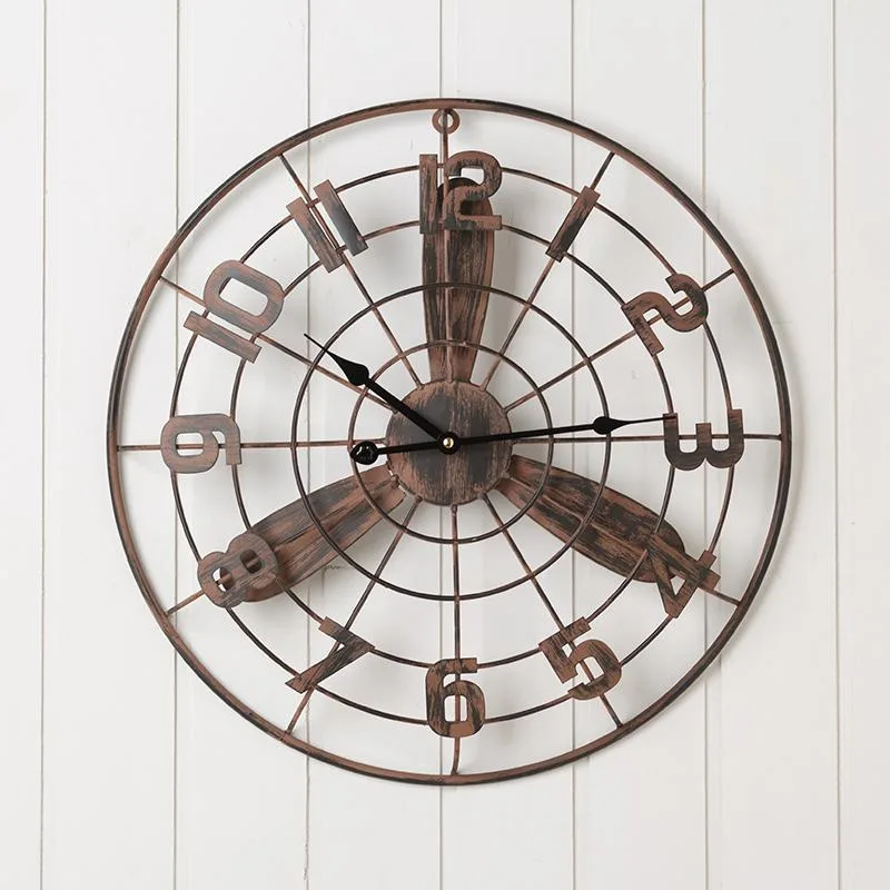 Vue 2 — Horloge Steampunk Aviateur