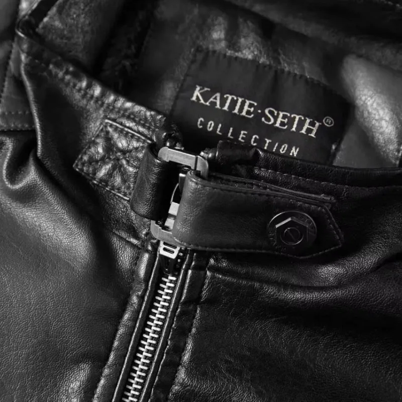 Vue 5 — Blouson Motard Simili PU
