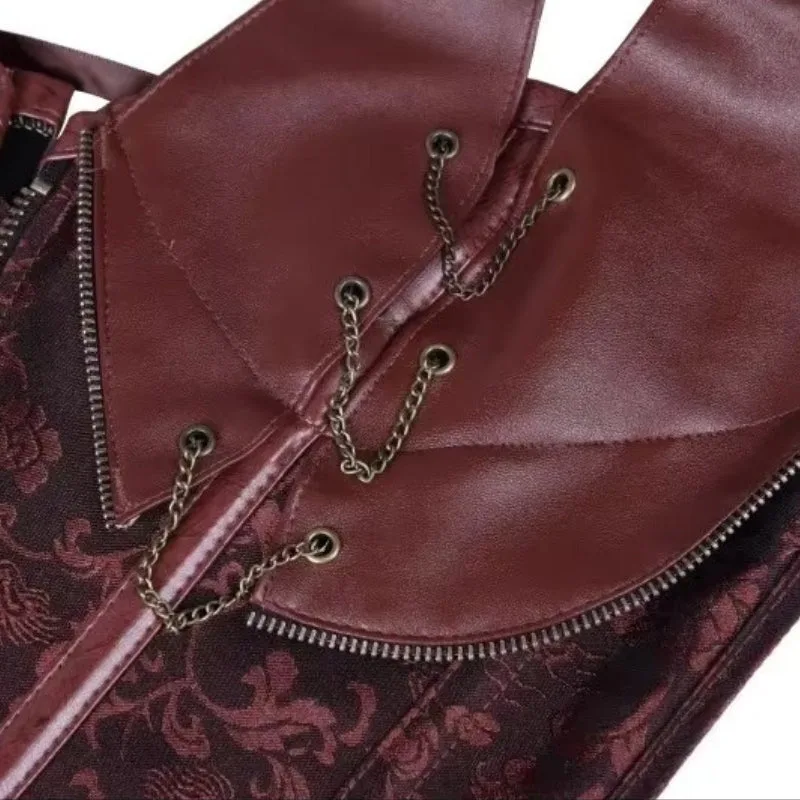 Vue 6 — Corset Steampunk Grande Taille
