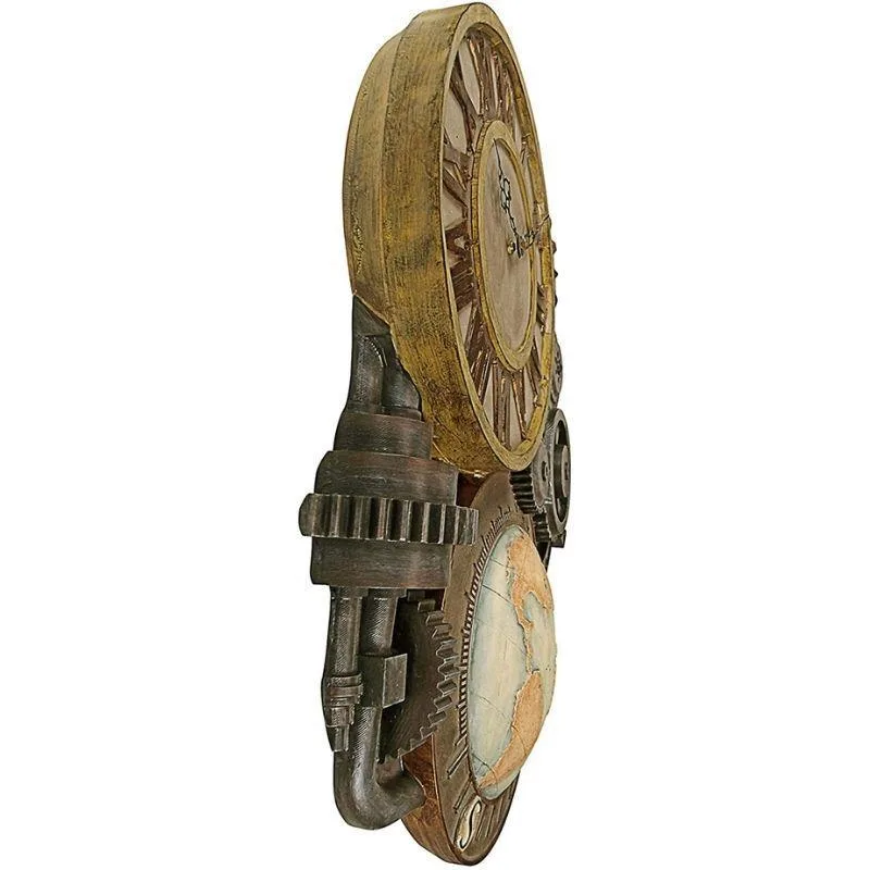 Vue 5 — Horloge Style Steampunk