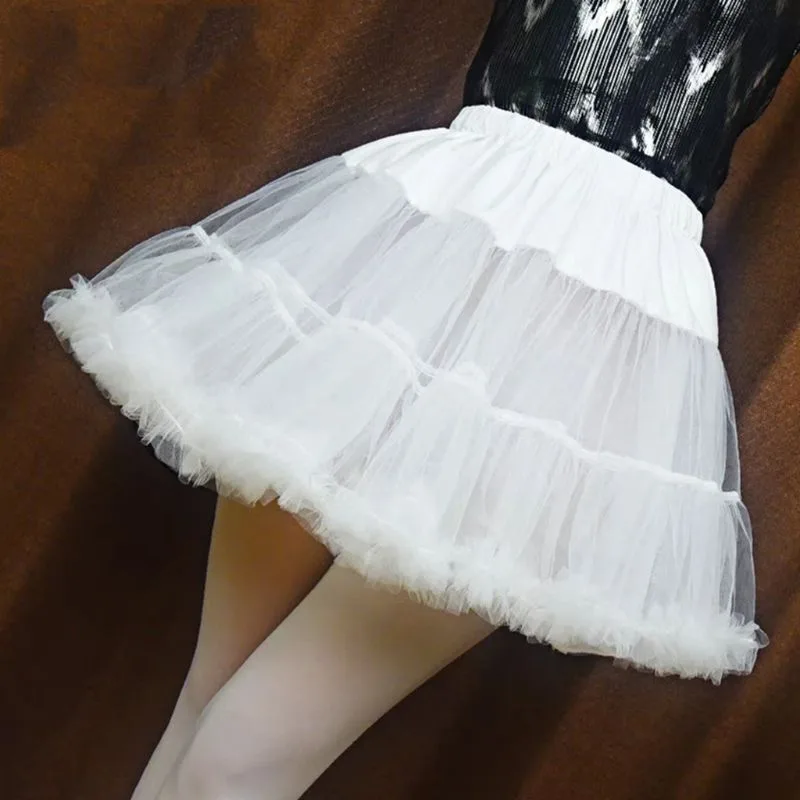 Vue 2 — Jupon Court Blanc