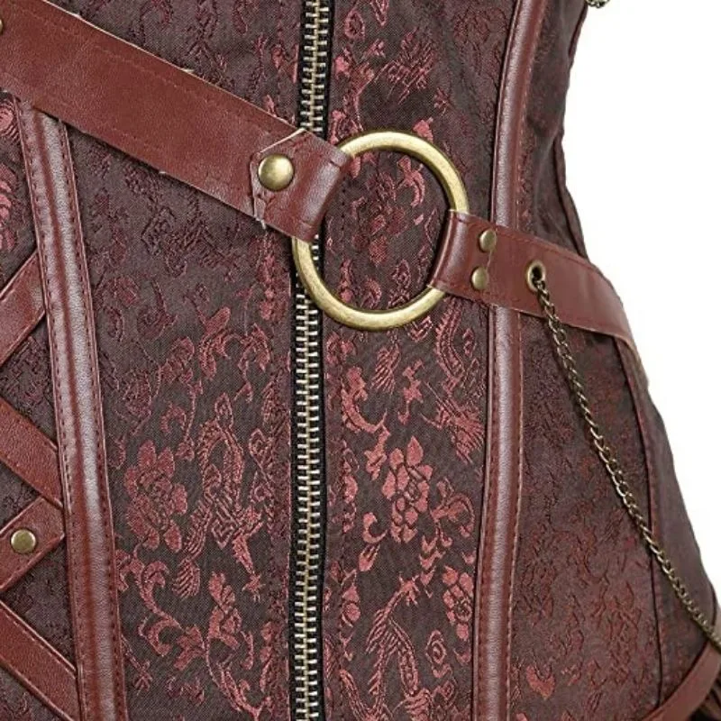Vue 4 — Robe Steampunk Victorienne