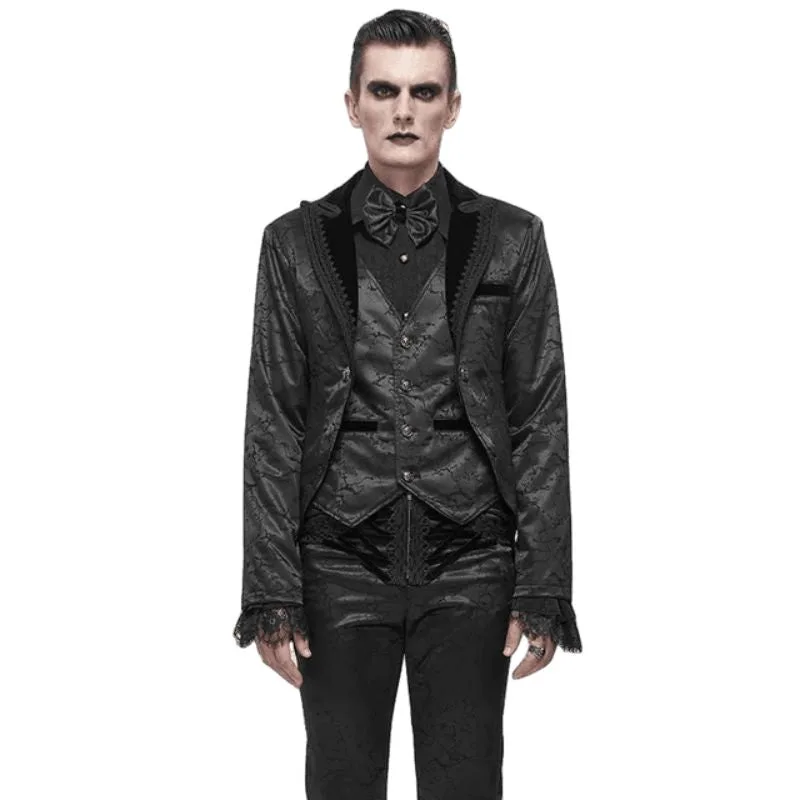Vue 2 — Veste Steampunk Homme Avec Queue de Pie