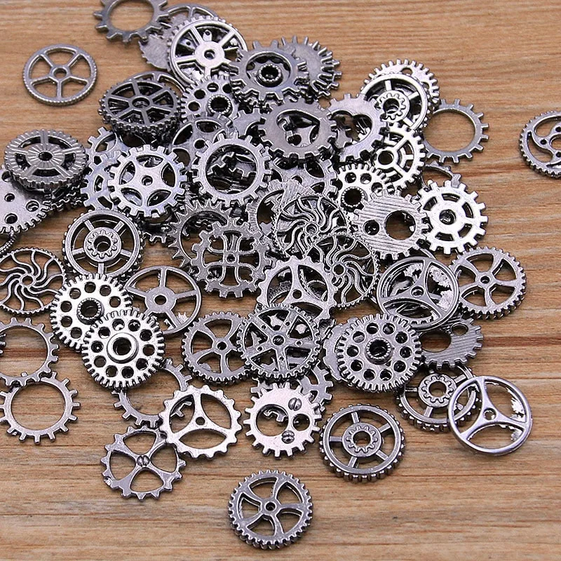 Vue 6 — Lot d'Engrenages Steampunk