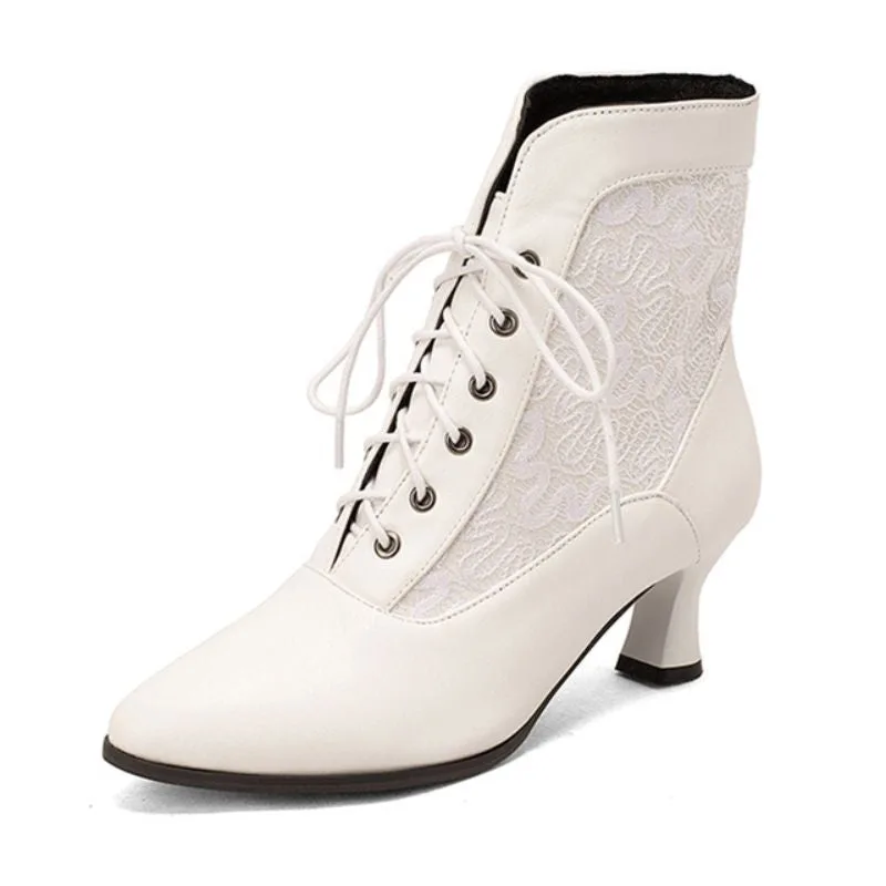 Vue 12 — Bottines Steampunk Edwardiennes