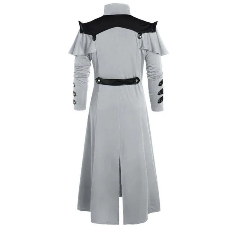 Vue 4 — Veste Steampunk Pirate Longue