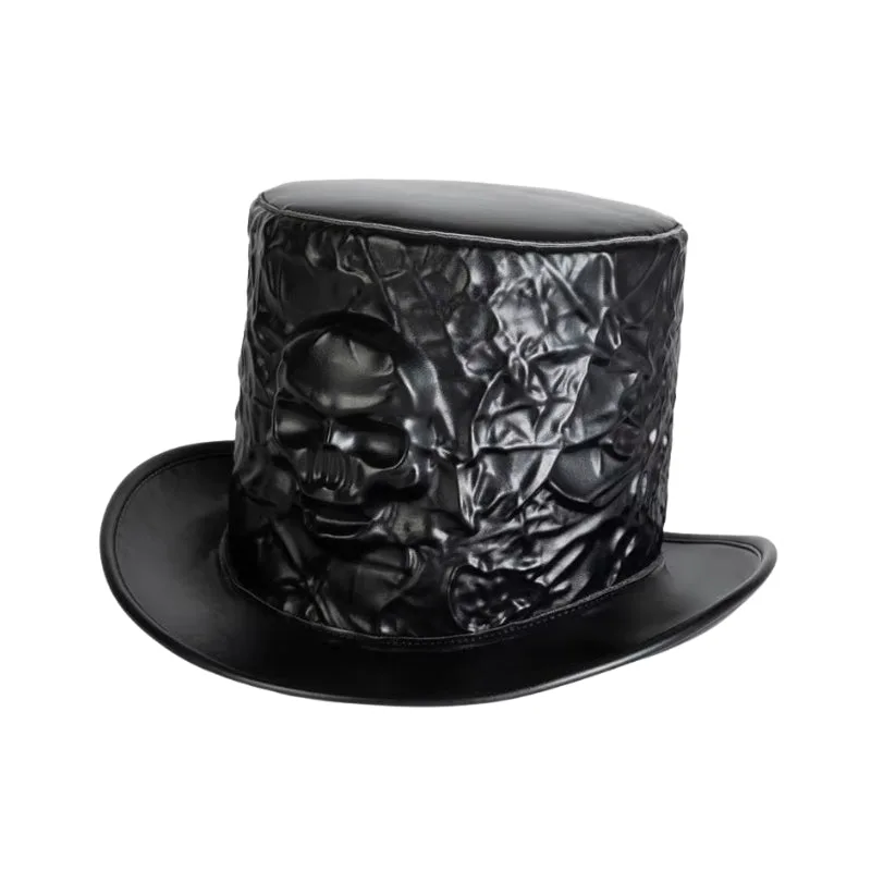 Vue 9 — Chapeau Steampunk Skull