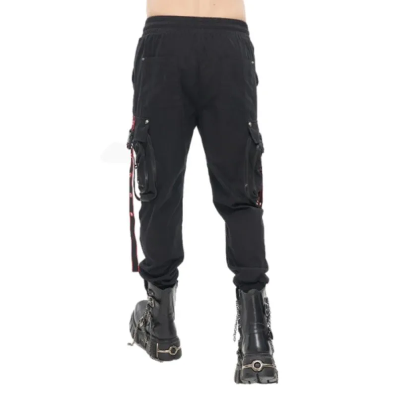 Vue 6 — Pantalon Cargo Rock Métal