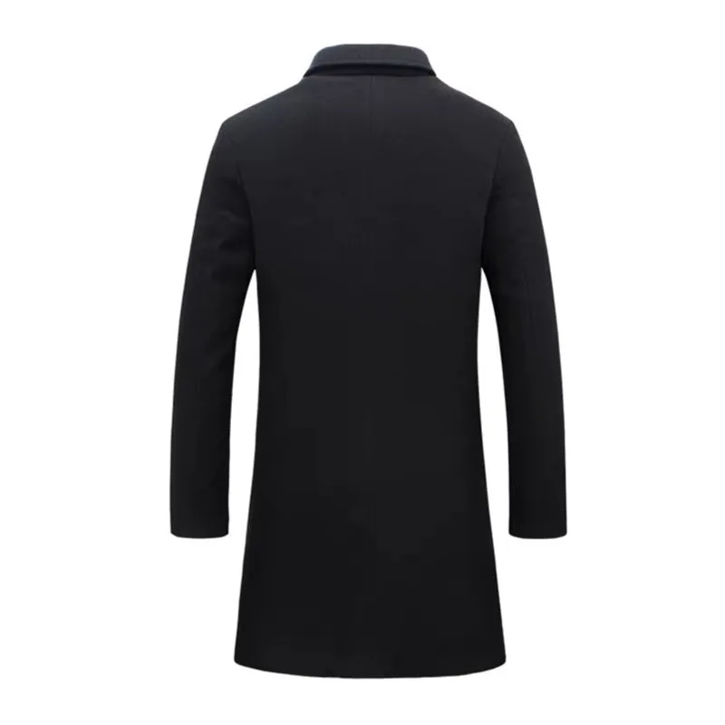 Vue 6 — Caban Long pour Homme