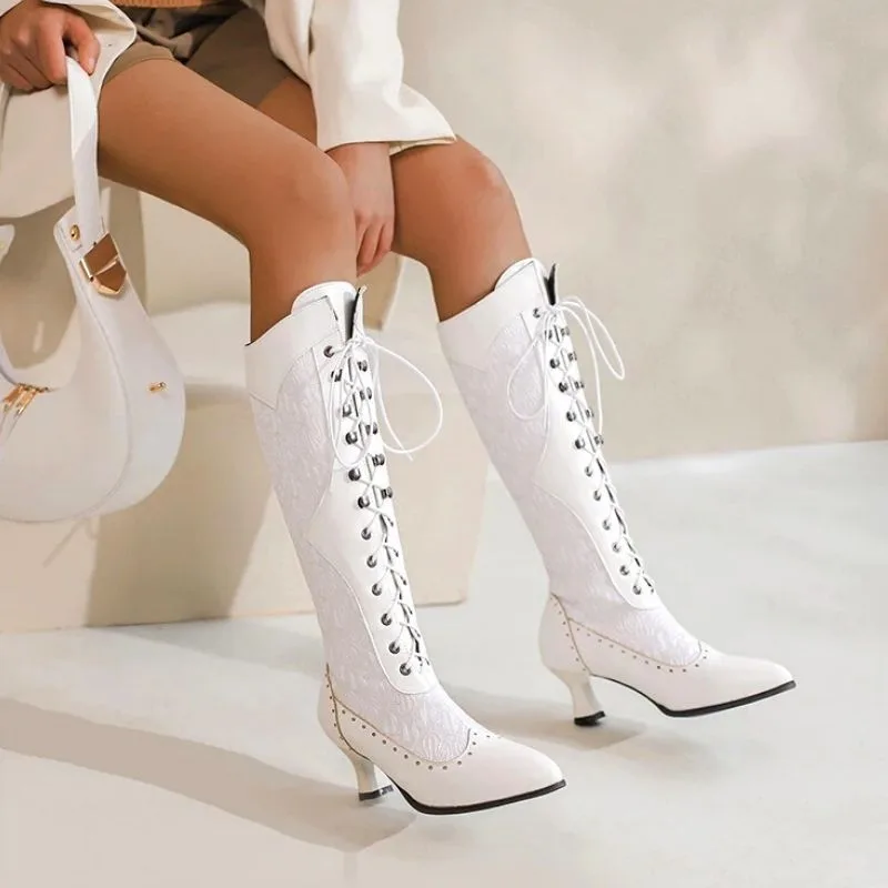 Vue 9 — Bottes Steampunk Victoriennes