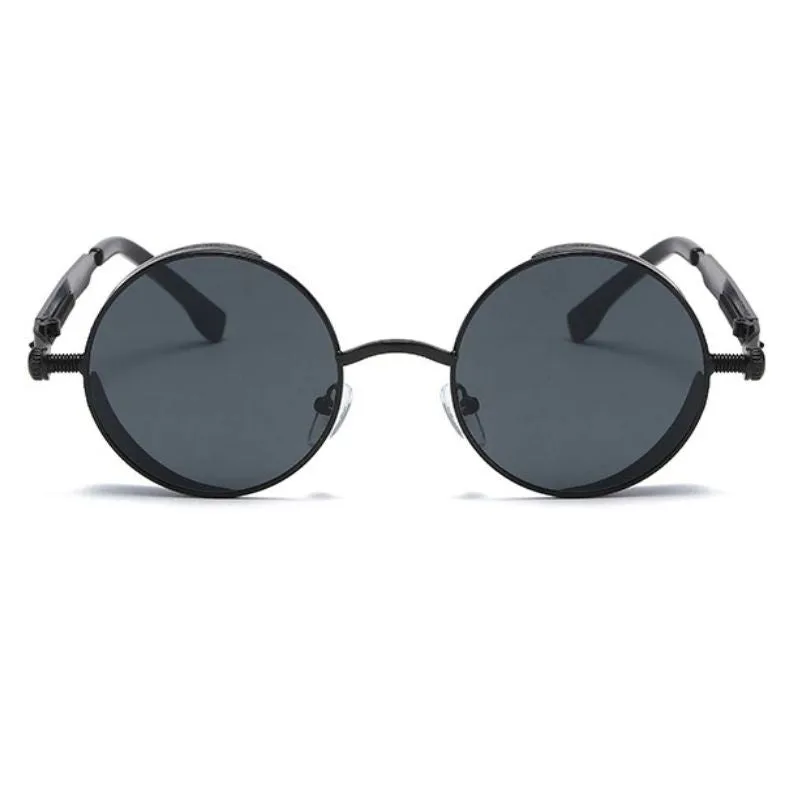Vue 3 — Lunettes de Soleil Vintages Noires