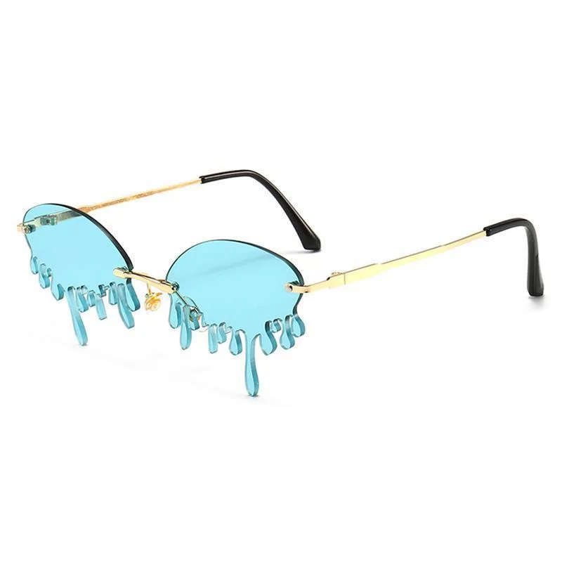 Vue 4 — Lunettes de Soleil Forme Larme