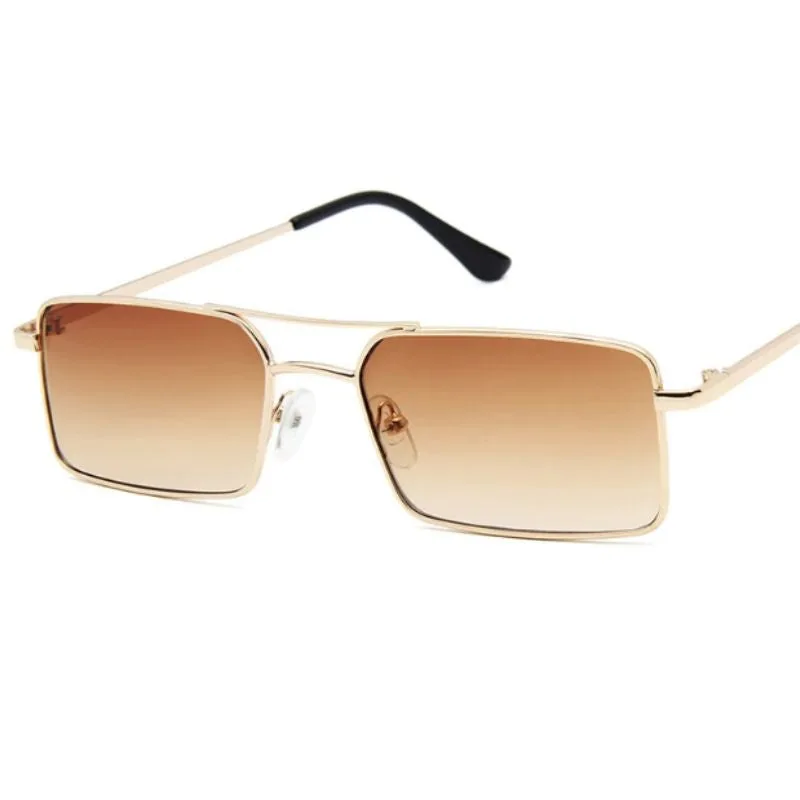 Vue 4 — Lunettes de Soleil Rectangulaires Vintages