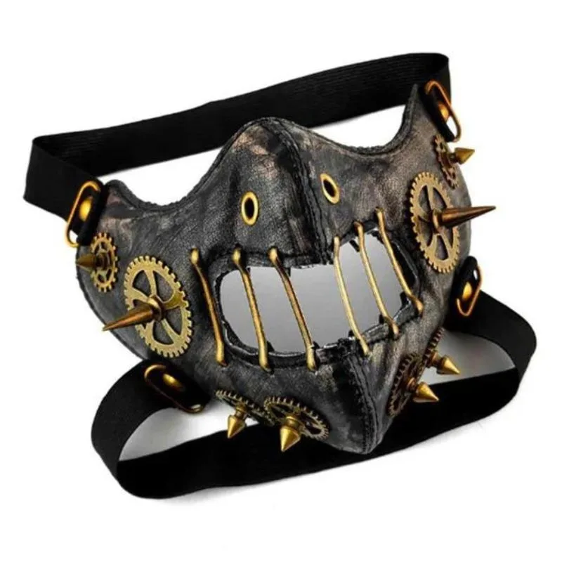 Masque Steampunk Simili PU