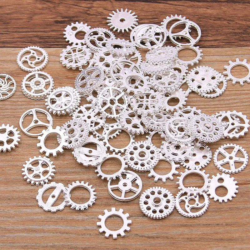 Vue 3 — Lot d'Engrenages Steampunk