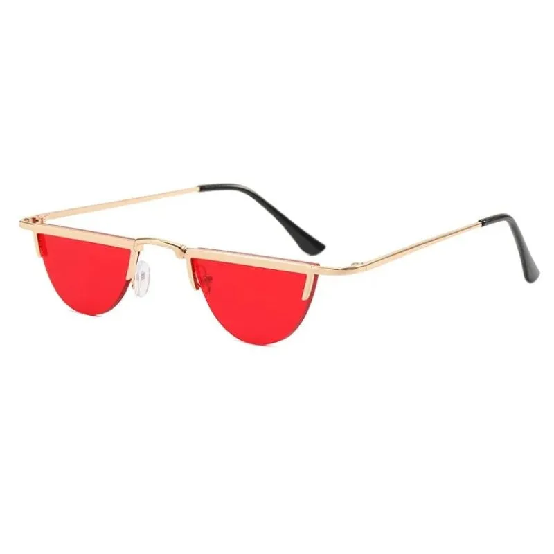 Vue 6 — Lunettes de Soleil Demi Lune Vintage