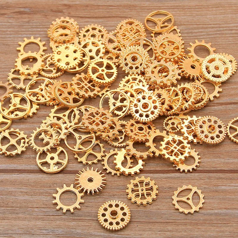 Vue 7 — Lot d'Engrenages Steampunk