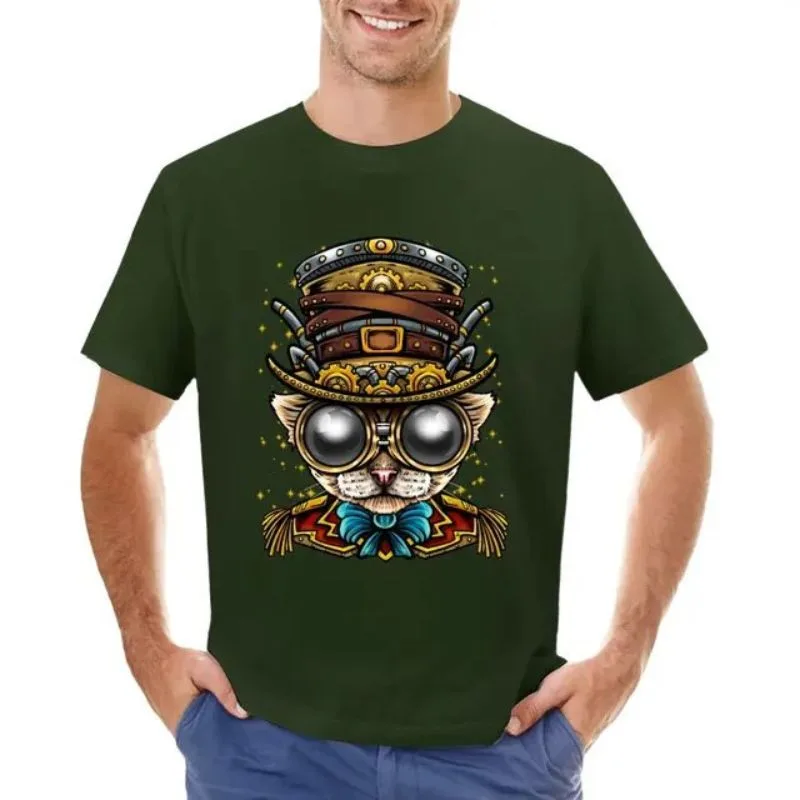 Vue 9 — T-Shirt Steampunk Homme