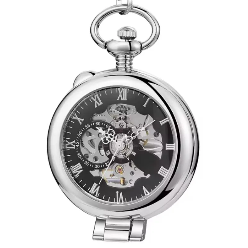 Montre de Poche Steampunk Mécanique