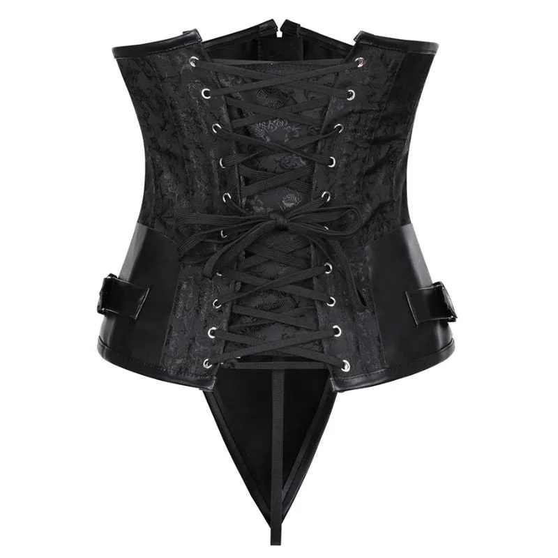 Vue 5 — Corset Serre Taille Steampunk