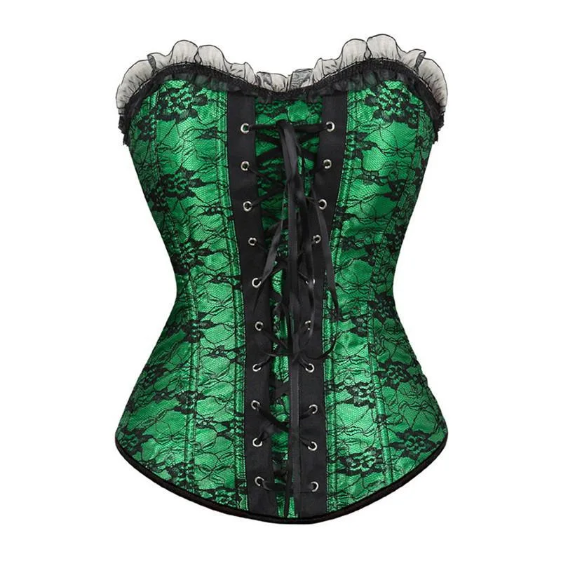 Vue 8 — Corset Steampunk à Lacets