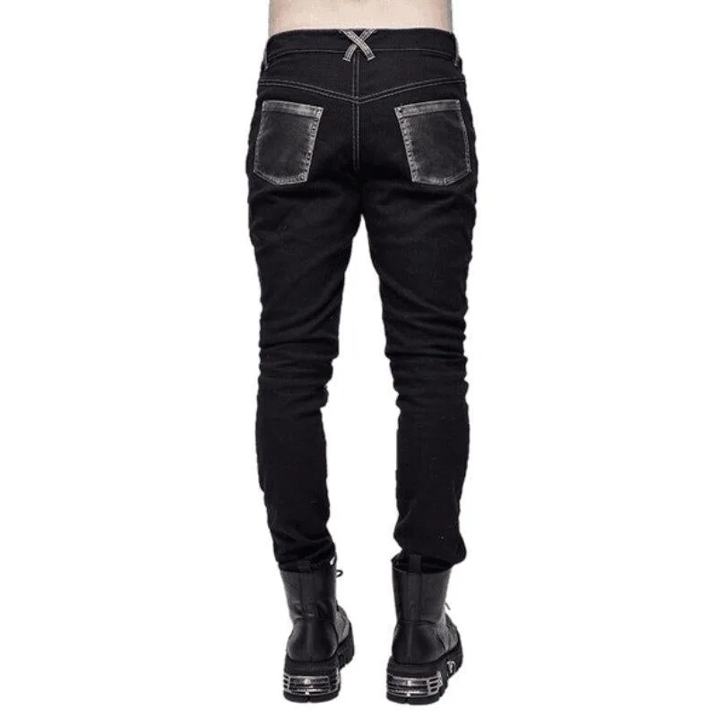 Vue 4 — Pantalon Steampunk Rock Homme