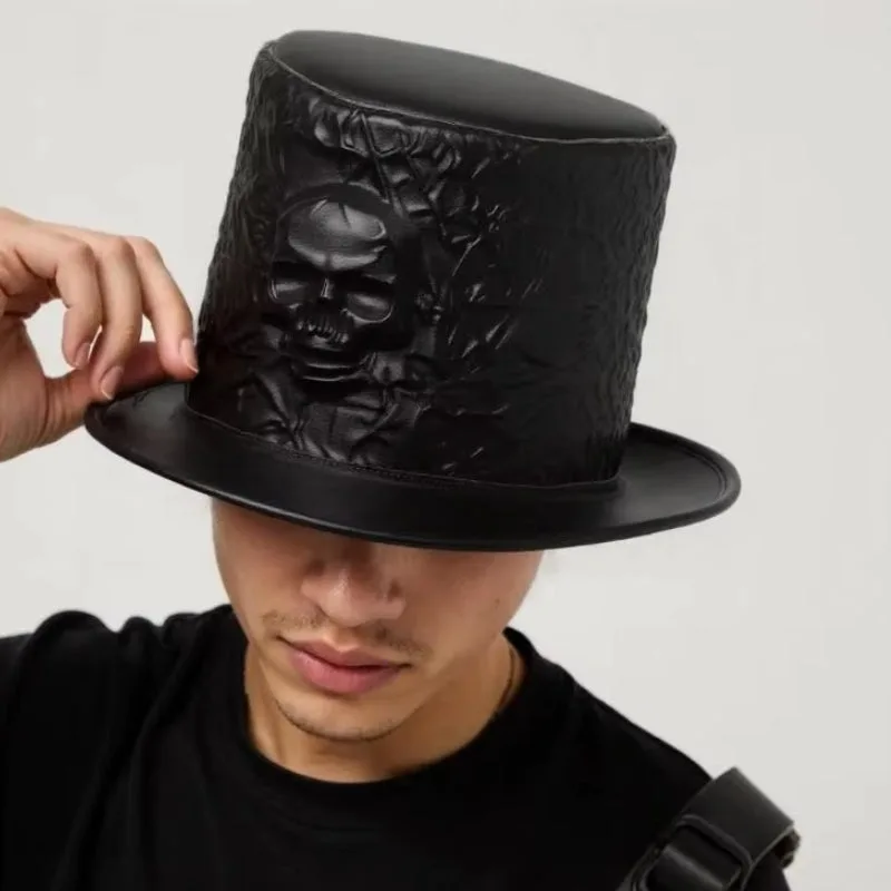 Vue 2 — Chapeau Steampunk Skull