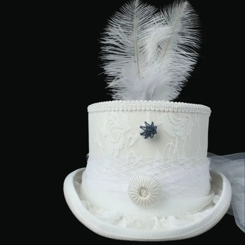 Vue 2 — Chapeau Steampunk Mariée