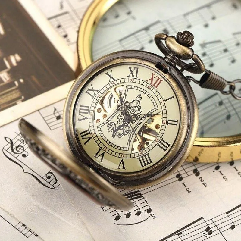 Vue 2 — Montre à Gousset Mécanique Neuve