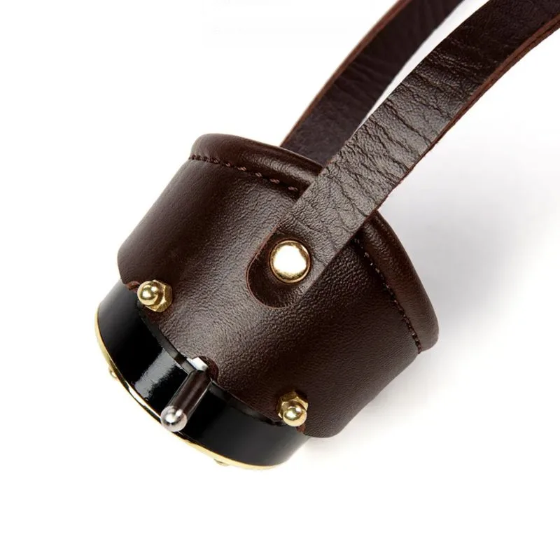 Vue 9 — Monocle Steampunk en PU