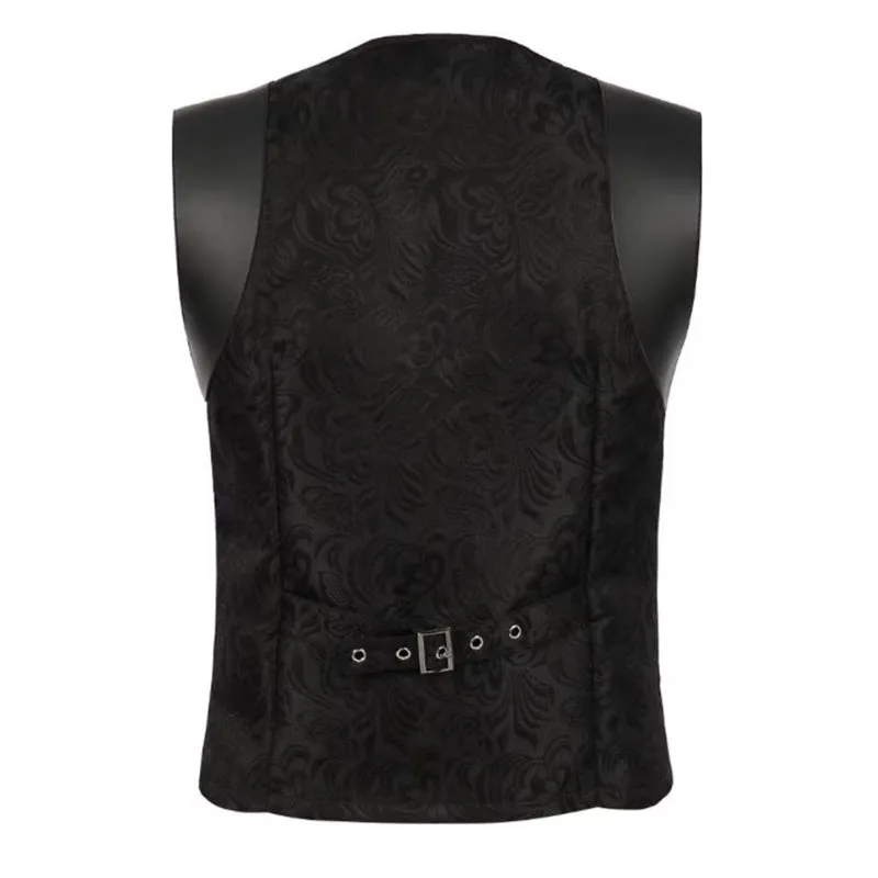 Vue 5 — Corset Gilet Steampunk Rétro