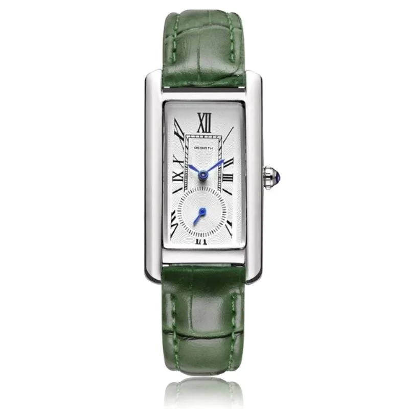 Vue 8 — Montre Rectangulaire Femme Vintage