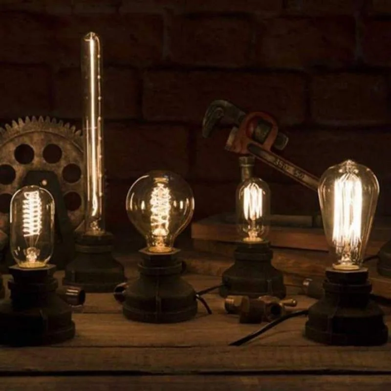 Vue 3 — Lampe Steampunk de Bureau