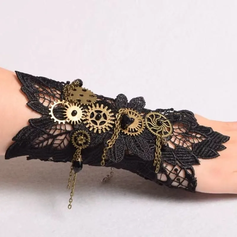 Vue 2 — Bracelet Steampunk Femme