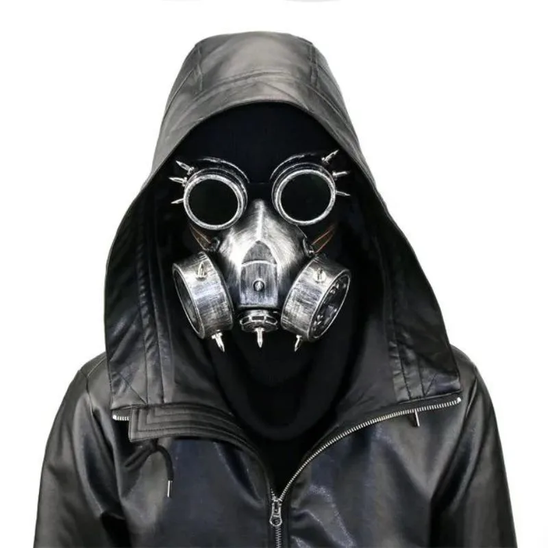 Vue 4 — Masque à Gaz Steampunk