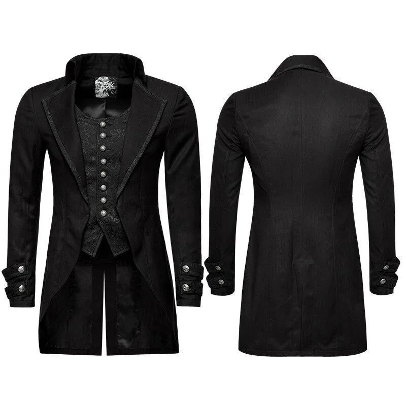 Vue 7 — Veste Steampunk Gothique