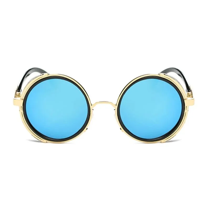 Vue 9 — Lunettes de Soleil Rondes Rétros