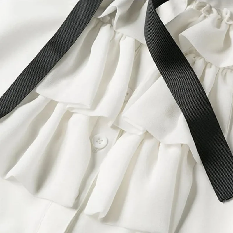 Vue 3 — Chemise Steampunk Femme Moderne