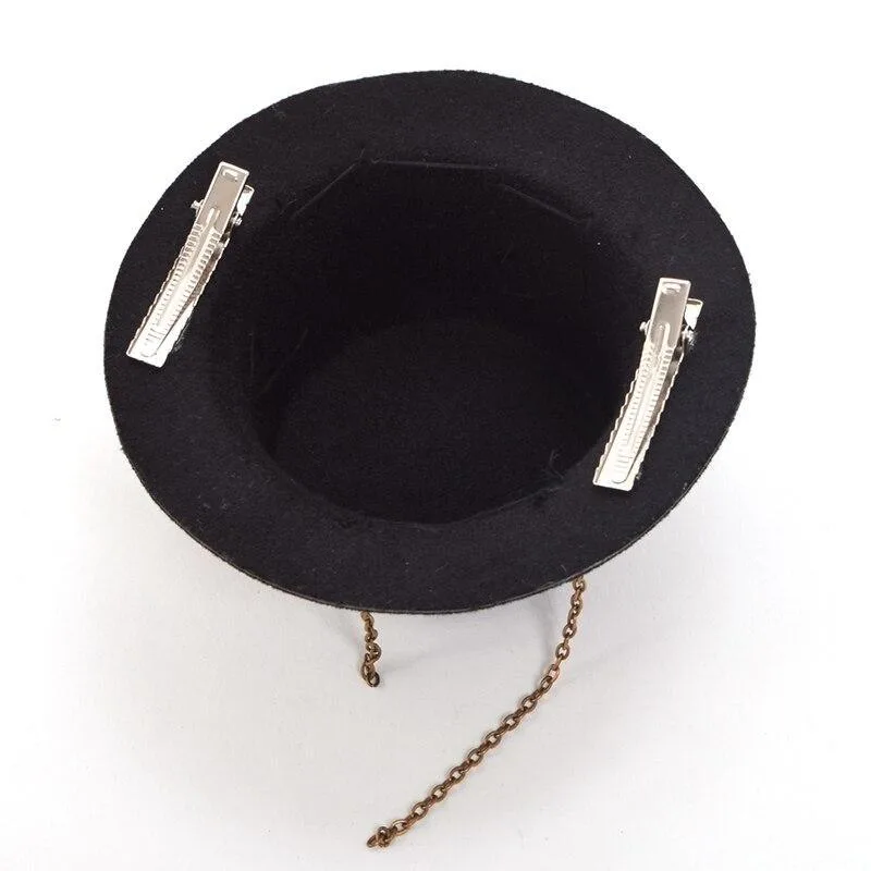 Vue 4 — Mini Chapeau Steampunk