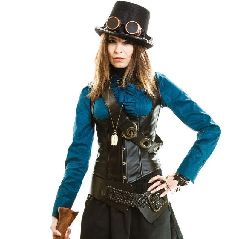 Vue 2 — Lunette Soudeur Steampunk
