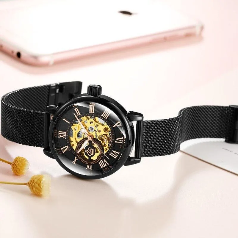 Vue 7 — Montre Squelette Femme Automatique