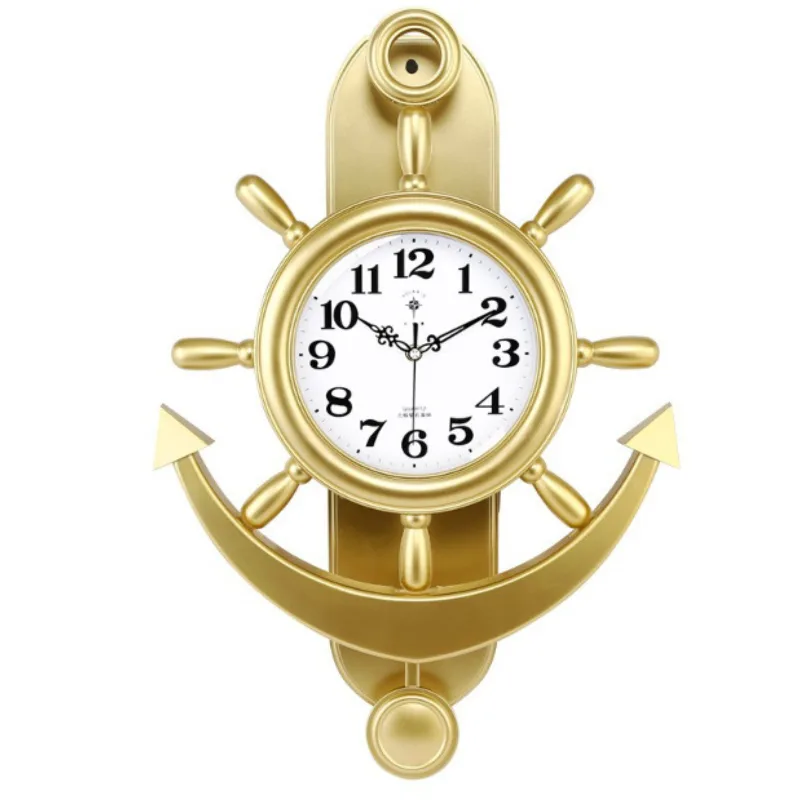 Vue 13 — Horloge Steampunk Gouvernail