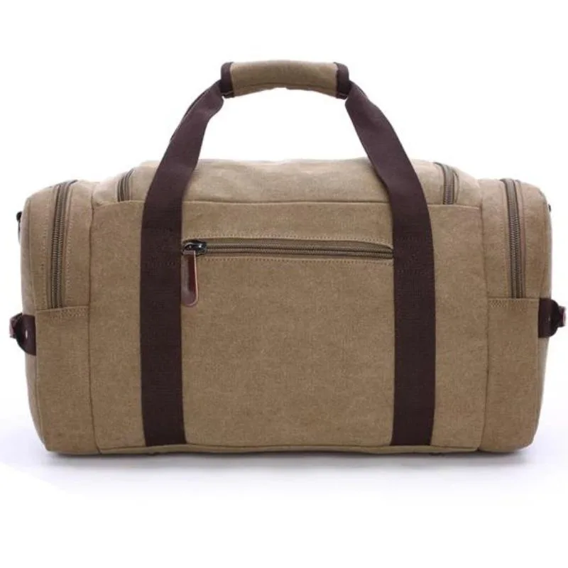 Vue 9 — Sac de Voyage Toile Vintage