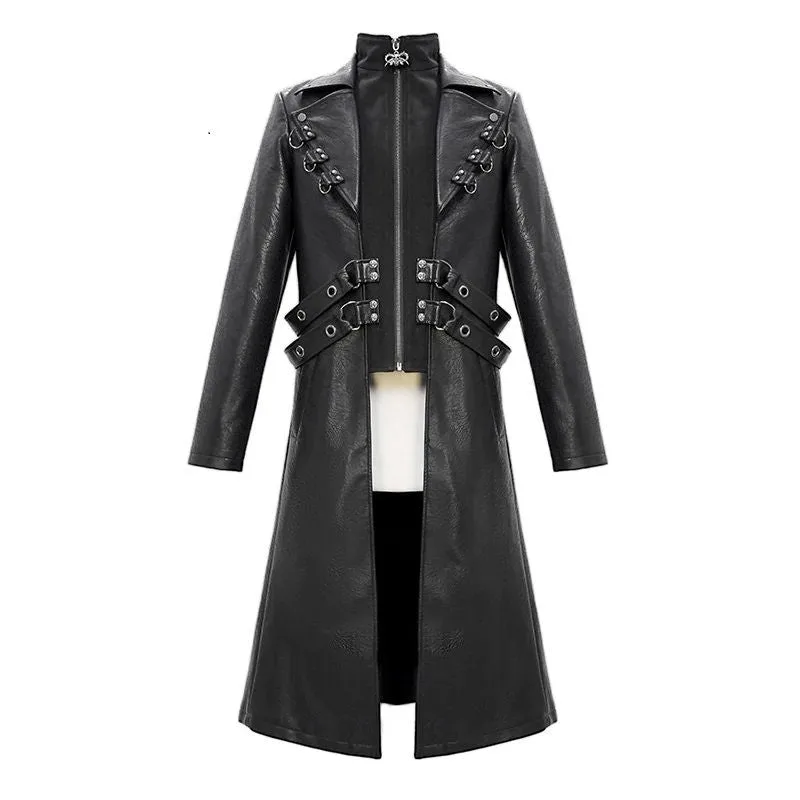 Vue 4 — Manteau Style Steampunk Militaire