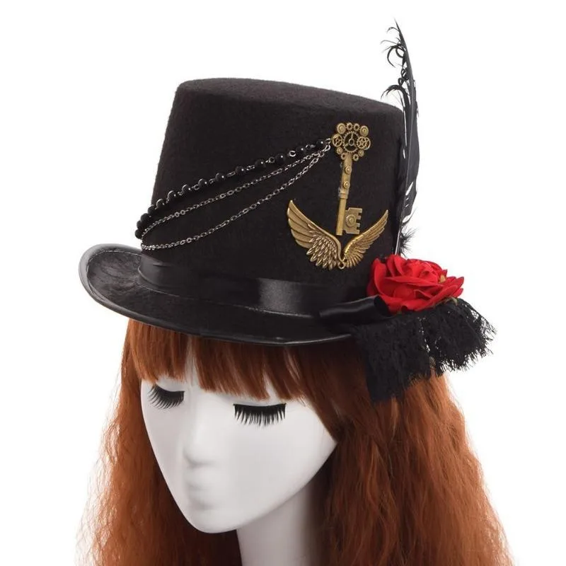 Vue 2 — Chapeau Steampunk Belle Époque